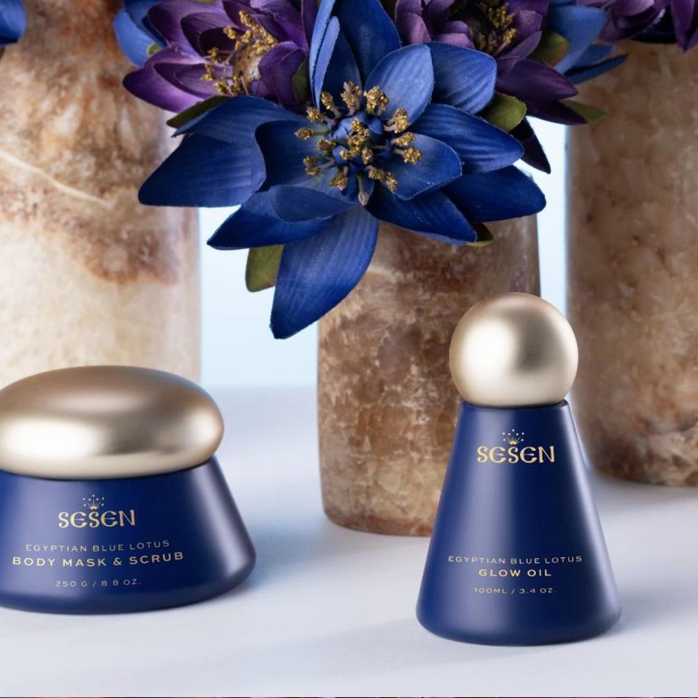 The Egyptian Blue Lotus Luxury Beauty Set