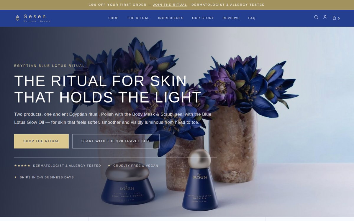 Preview of concept B, the refined store direction